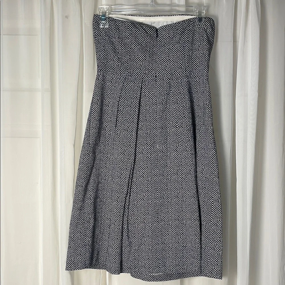 J. Crew Gray Strapless Pleated Dress for Weddings - Picture 5 of 12